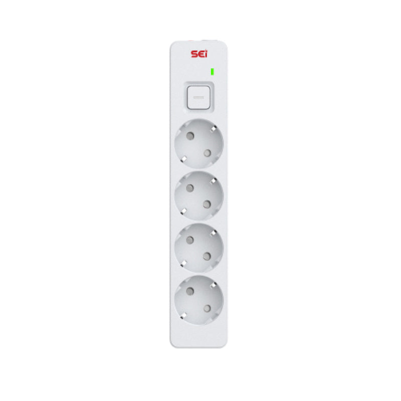 Socket 4-Way Schuko16A 250v