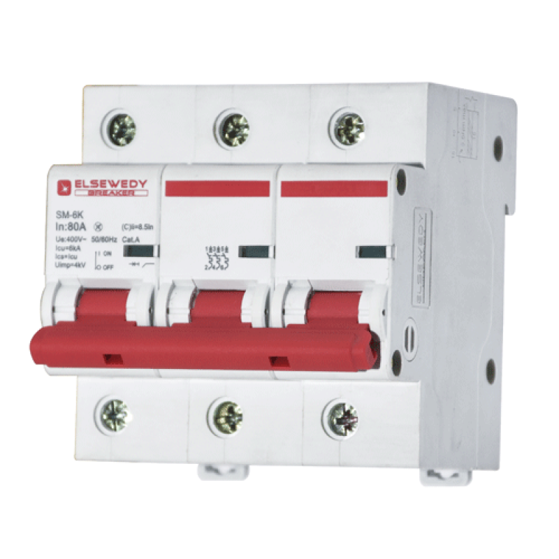Elsewedy Miniature Circuit Breakers 3 Pole 100A
