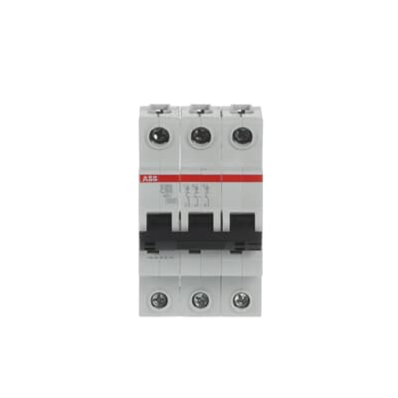 ABB Miniature Circuit Breaker SH203 3 Pole 80A 6kA Type C