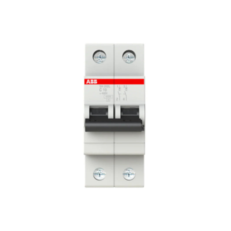 ABB Miniature Circuit Breaker SH202L 2 Pole 63A 4.5kA Type C